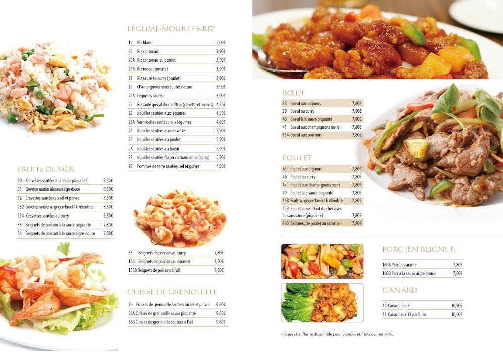 Un Air De L'asie - Menu Image 1